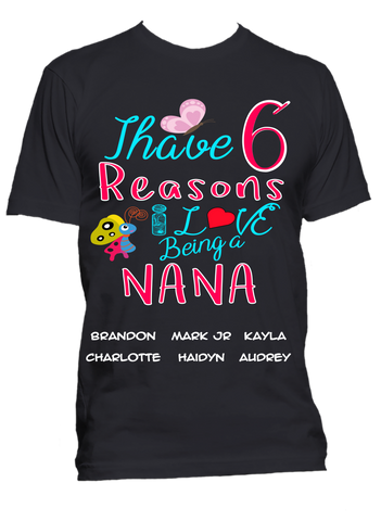 Reasons I Love Being a GrandMa, Nana, GiGi, MiMi T-Shirts Hoodies ***On Sale Today Only***