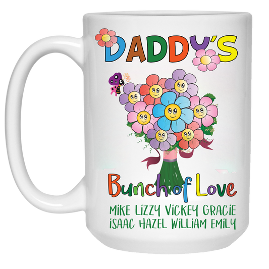 Bunch of Love Ceramic Coffee Mug Both Sides Print