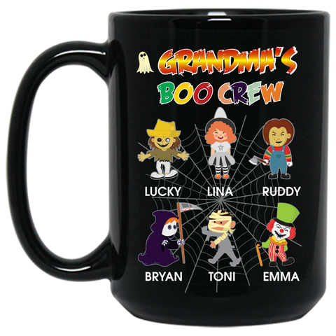 Nana's Boo Crew Halloween Special Personalized High  Quality Ceramic Coffee Mug Both Sides Print