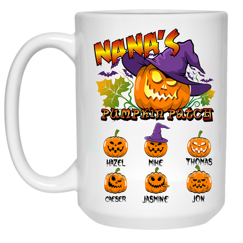 Pumpkin Patch Halloween Special Personalized High  Quality Ceramic Coffee Mug Both Sides Print