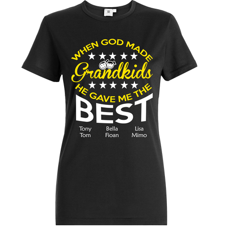 When god made Grand Kids he gave me best T-Shirts, Hoodies ***On Sale Today Only***