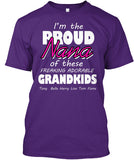 I am the proud nana of these freaking adorable grandkids T-Shirts, Hoodies On Sale Today Only