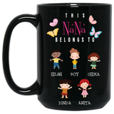 This NaNa Belongs to New Edition Ceramic Coffee Mug Both Sides Print