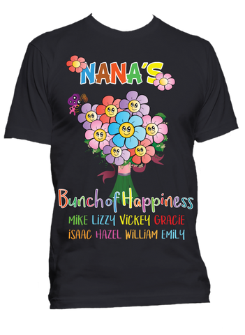 Bunch of Happiness T-Shirts Hoodies On Sale Today Only