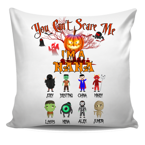 You Can't Scare Me Halloween Special Personalized Pillow Cover