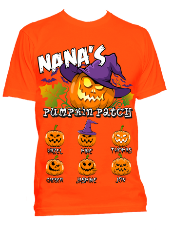 Halloween T-Shirts Nana's Pumpkin Patch Special Edition ***On Sale Today Only***