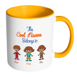This cool nana belongs to Afro American children Colorful Coffee Mug - Limited Edition