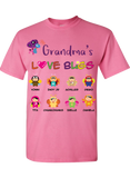 Nana Grandma Love Bugs Personalized Shirts- Any nickname up to 15 kids