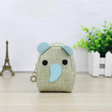 Animals Girls Small Mini Coin Purse Keychains Change Wallet Purse Backpack Women Key Holder Wallet Coin Bag Children Kids Gifts