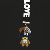 Cute Toy Keyring 8cm Cartoon Bear Key Chains
