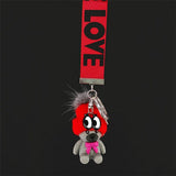 Cute Toy Keyring 8cm Cartoon Bear Key Chains