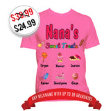 Grandma Nana Sweet Treats T-Shirts New Edition On Sale Today Only