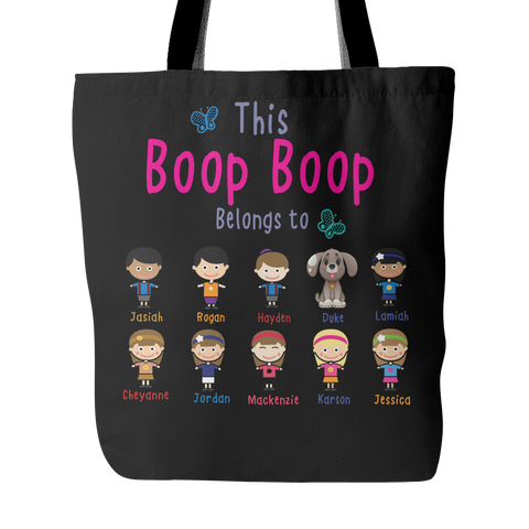 This Grandma Belongs to Personalized Environment Friendly TOT BAG (70% OFF) TODAY ONLY
