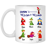 Wizards and Witches Personalized High  Quality Ceramic Coffee Mug Both Sides Print