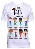 This Grandpa/Papa/Poppy Belongs to T-Shirts Father's Day Gifts ***ANY NICK NAME***